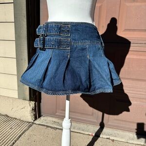 Y2K Denim Mini Skirt